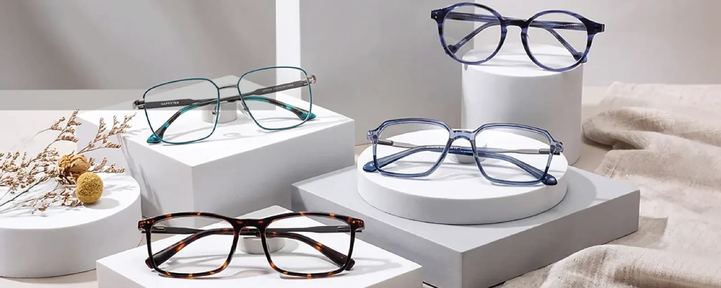 Handcrafted Luxury Frames on Sculptural Podiums